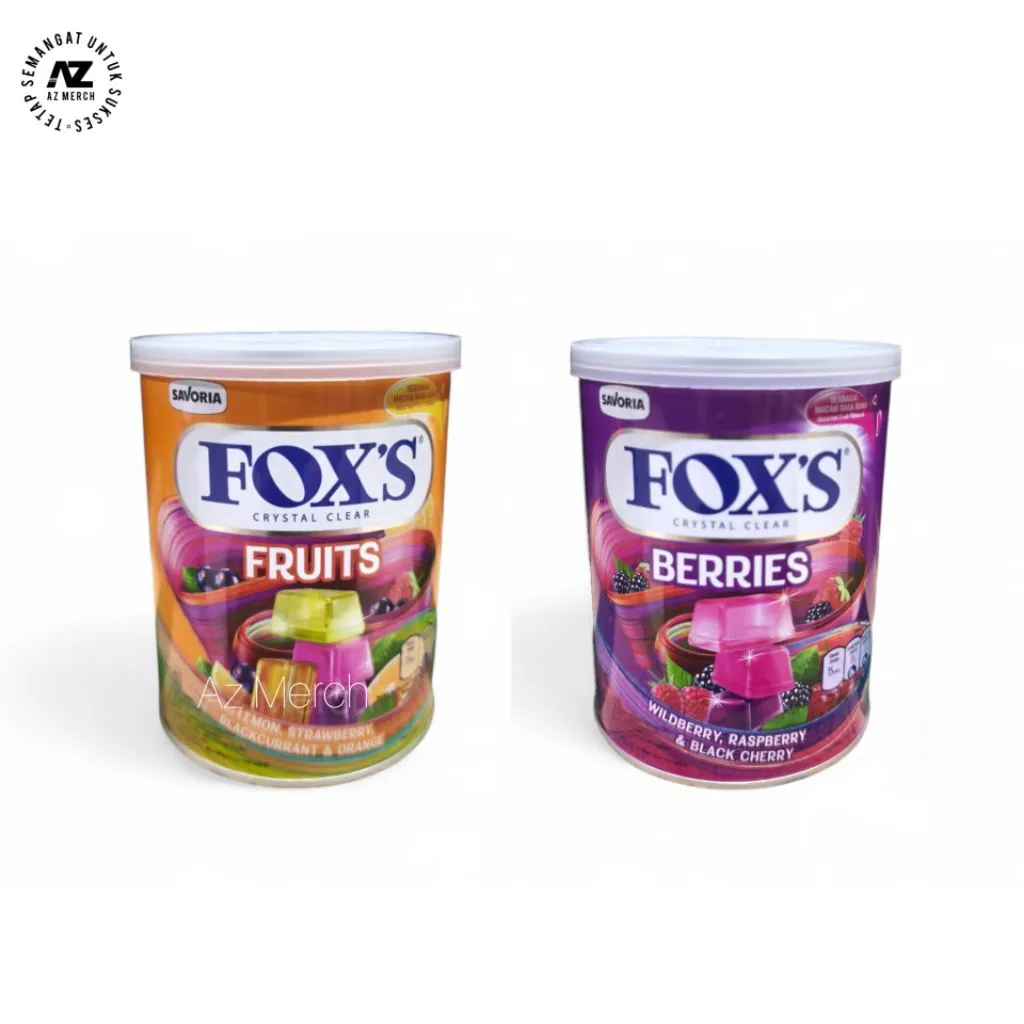Permen Fox's Tin Kaleng 170gr