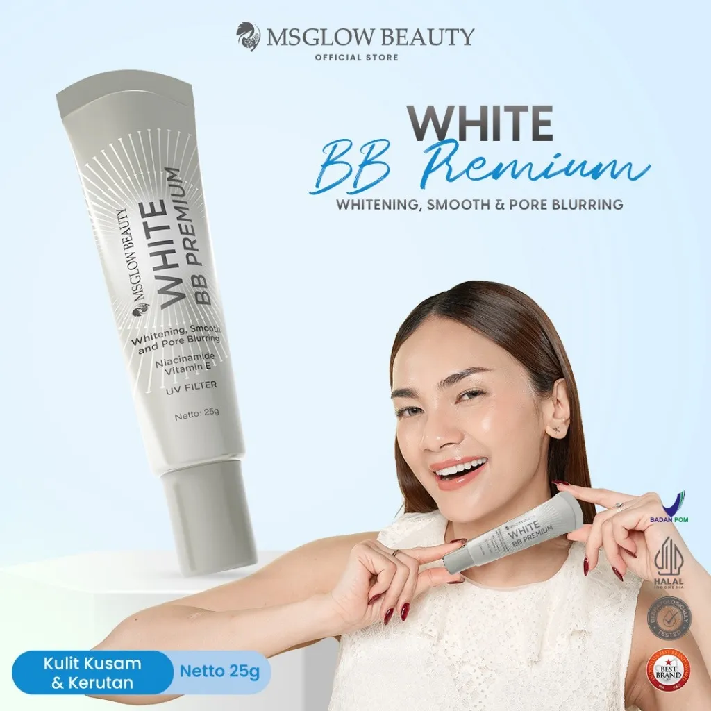MS GLOW - WHITE BB PREMIUM - 25 GR