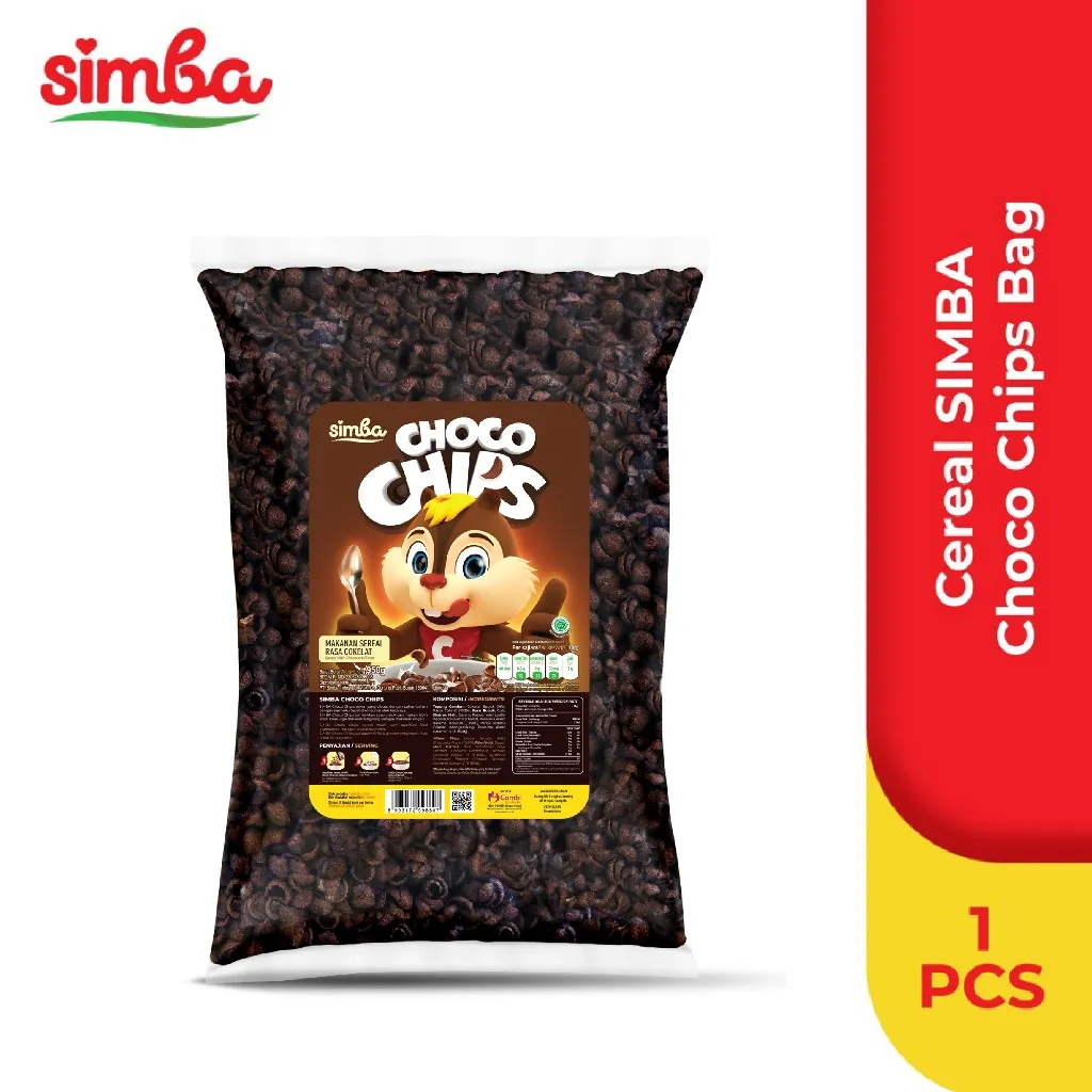 Cereal SIMBA Choco Chips Bag 950 gr