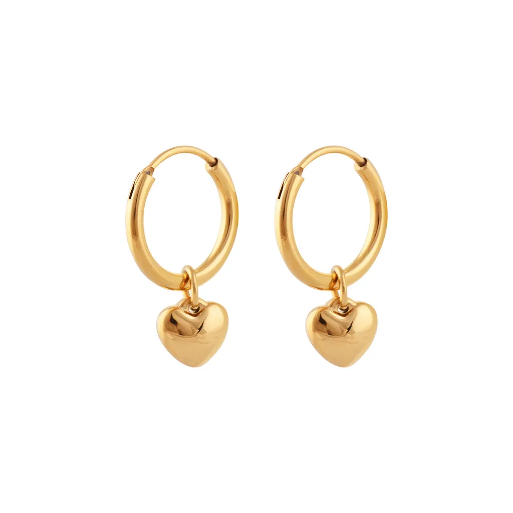 Panlandwoo - Anting Hoop Titanium Wanita Somi