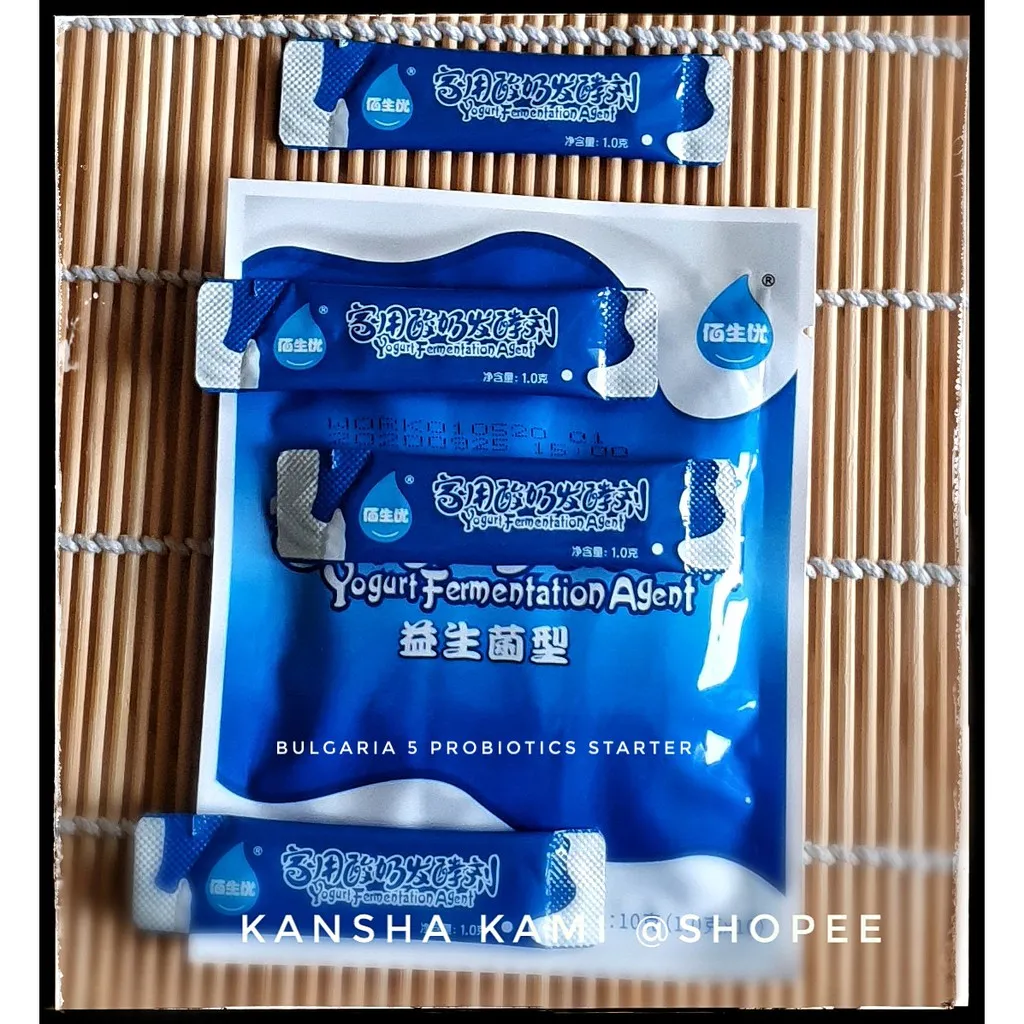 BIBIT YOGURT / BIANG YOGURT / 5 PROBIOTIC DARI BULGARIA