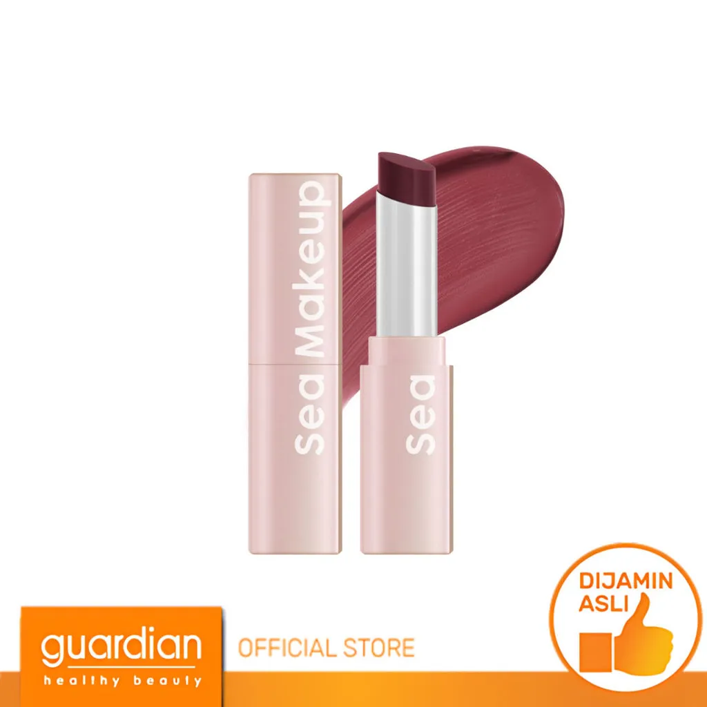 Sea Makeup Hydrating Glossy Gleam Luster - Tinted Lip Balm Moisturizing-Lip balm melembabkan bibir dan tahan lama 4.5Gr