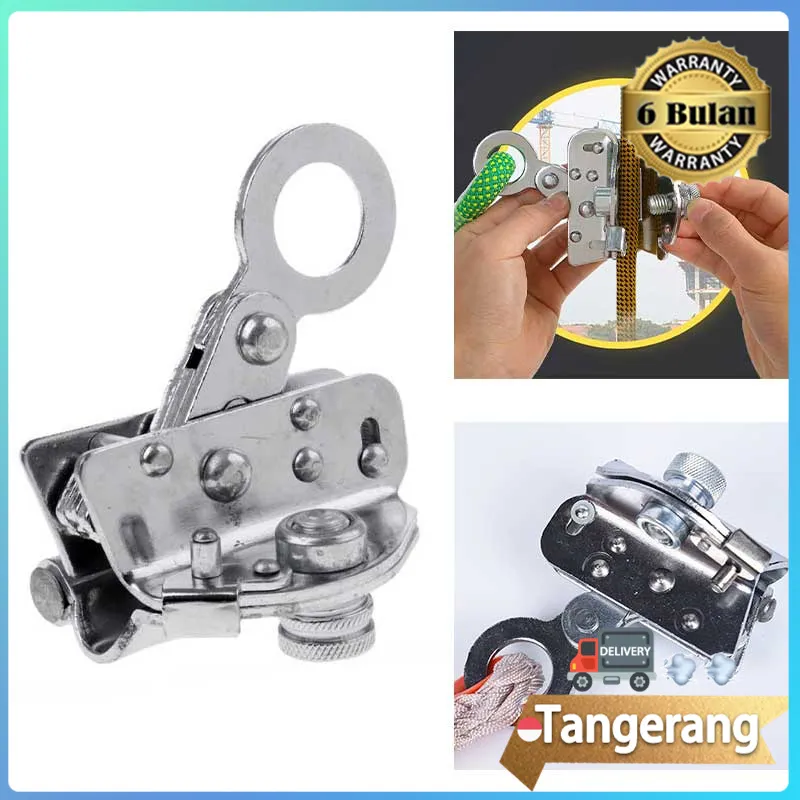 25kN Safety Rock Climbing Arborist 14-16mm Rope Grab Protecta Equipment Gear