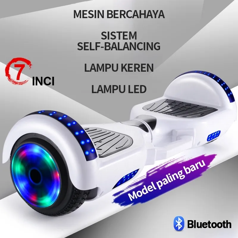 Terbaru Smart Balance Wheel/ Hoverboard 7 Inch Smart Balance/Smart Board segway - GRATIS 6 set alat pelindung