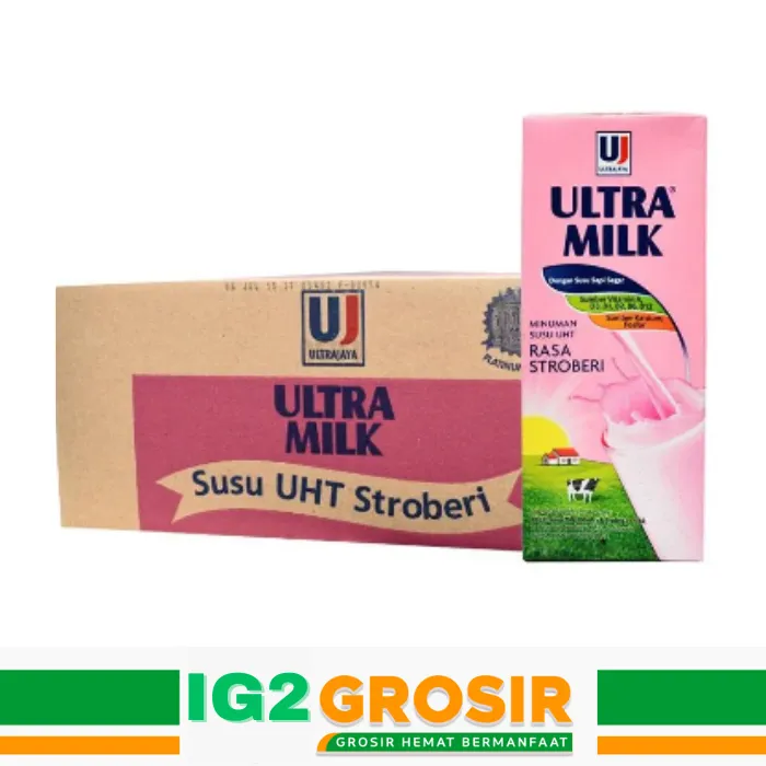 Ultra Strawberry 200ml 1 Dus isi 24pcs