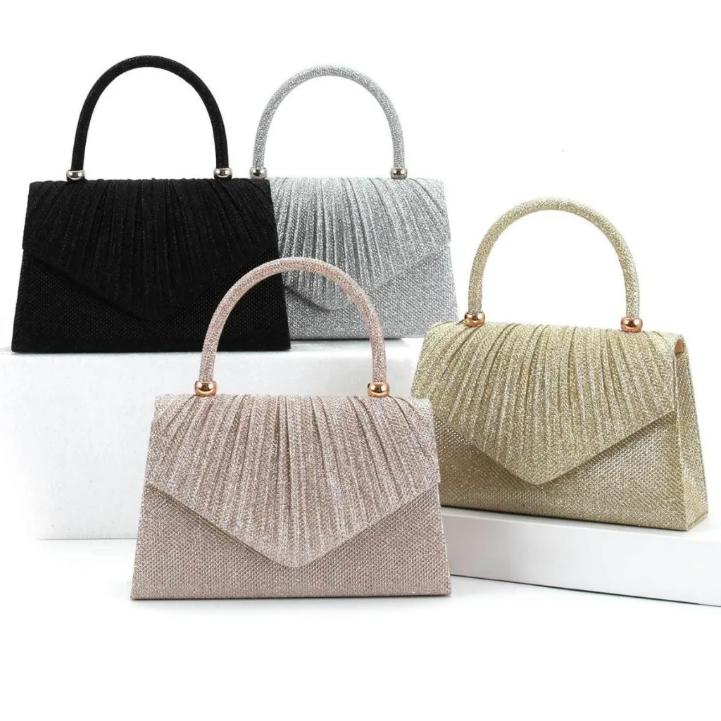 Dalmi Clutch Bag Tas Pesta Wanita Tas Jinjing Kondangan Mewah Elegan Fashion Wanita Kekinian - WB14B