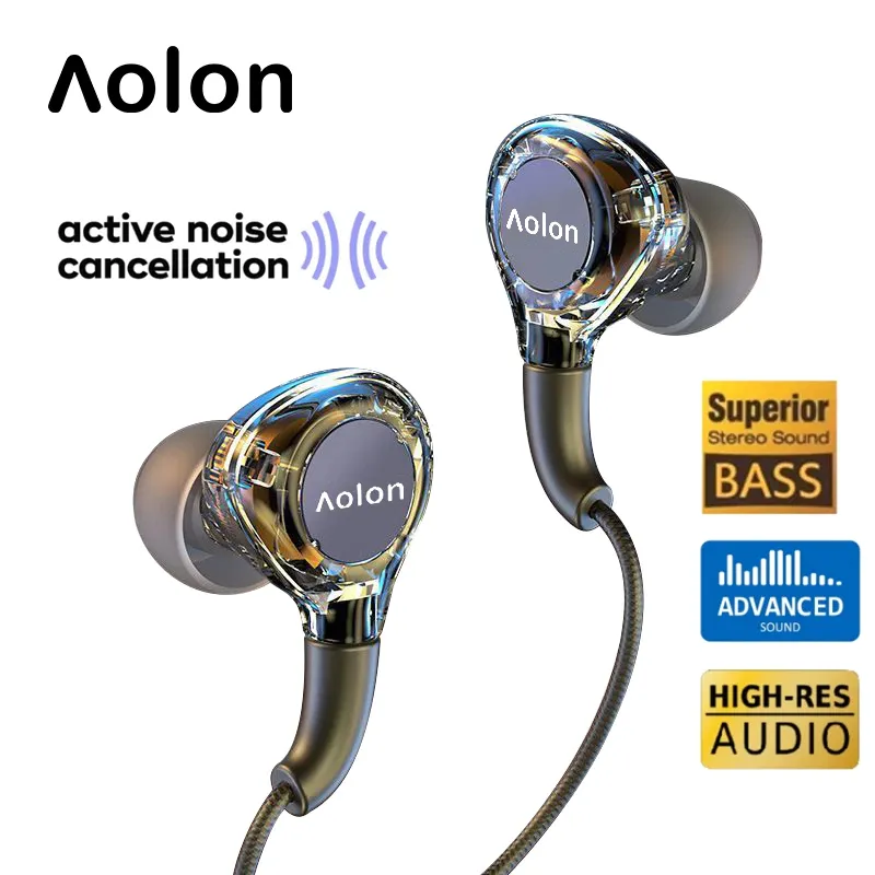 Aolon Wired Type C Gaming Super Bass USB C Stereo Earphone Asli Earfon Dengan Kontrol Volume Mikrofon Terintegrasi RM-670
