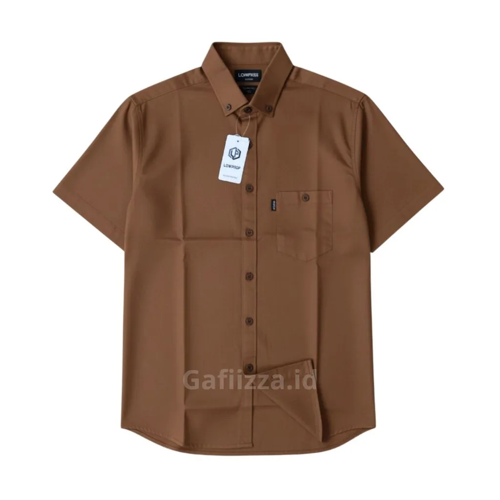 Kemeja Pria Lengan Pendek Polos Dewasa Cotton Sigaret Original Premium