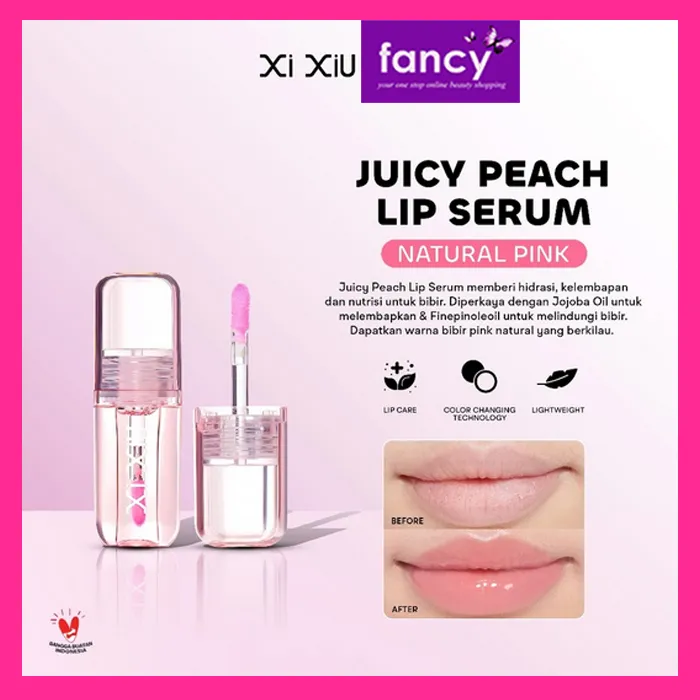 XI XIU Lip Serum Moisturizing Glossy Pink
