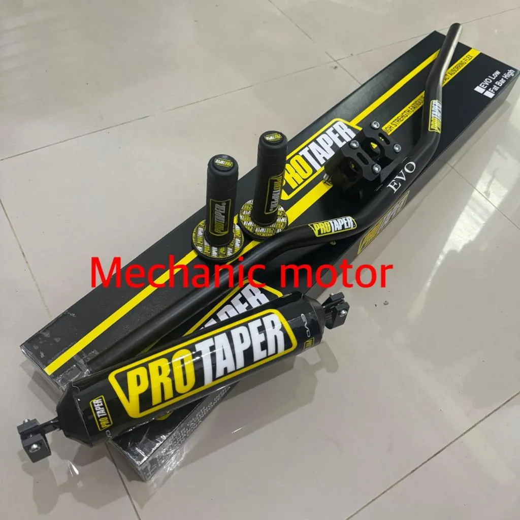stang fatbar protaper evo paketan riser handgrip busa klx crf vixion nmax dll