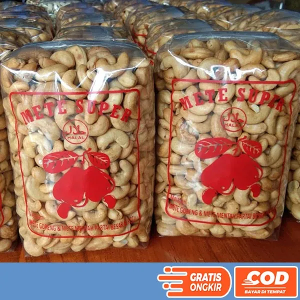 Kacang Mete Panggang 1 Kg Mede Goreng Utuh Renyah Mente Matang Wonogiri