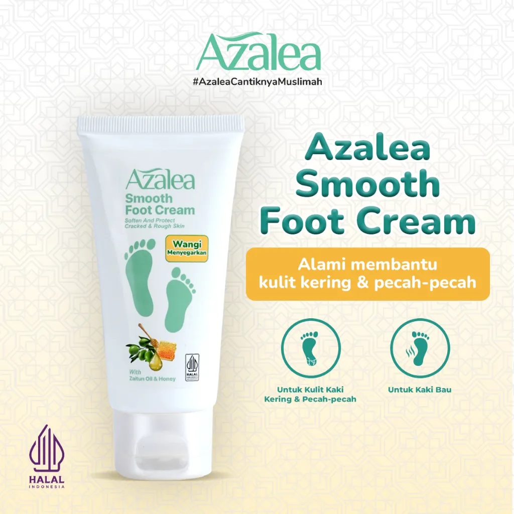 Azalea Smooth Foot Cream - Krim Pelembut Kaki