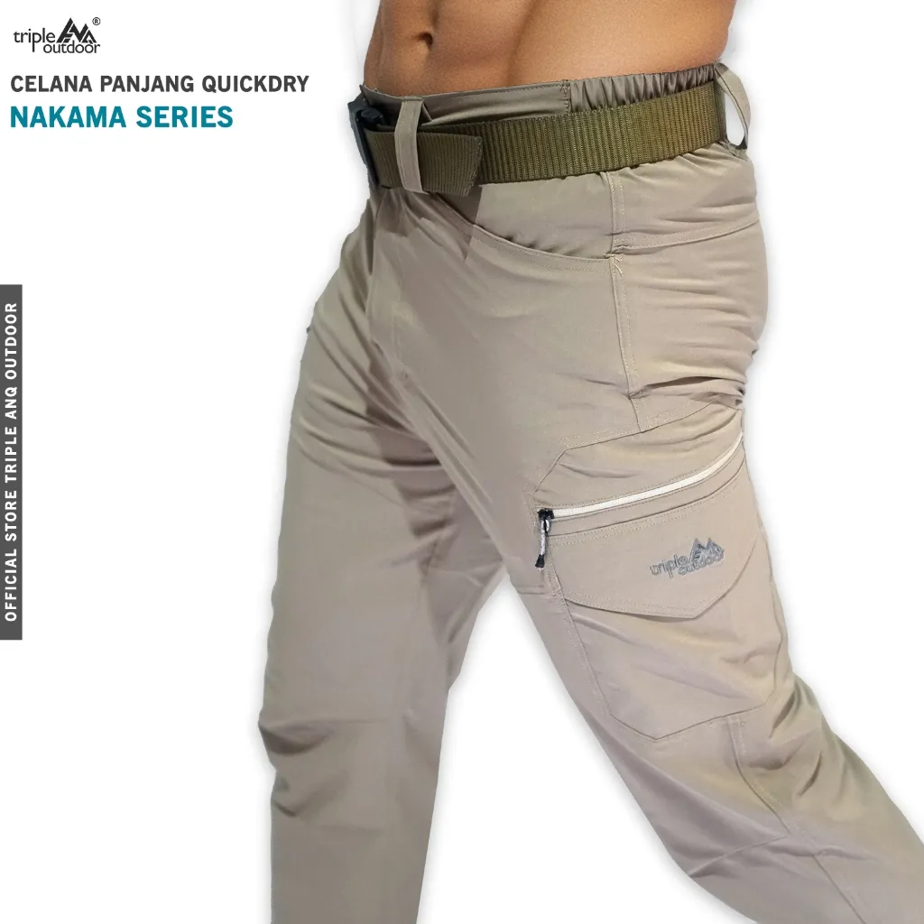 NAKAMA SERIES - CELANA GUNUNG PRIA WANITA OUTDOOR CELANA HIKING QUICKDRY REGULAR SERIES NAKAMA CELANA LAPANGAN ORIGINAL PROUCT BY TRIPLE ANQ OUTDOOR