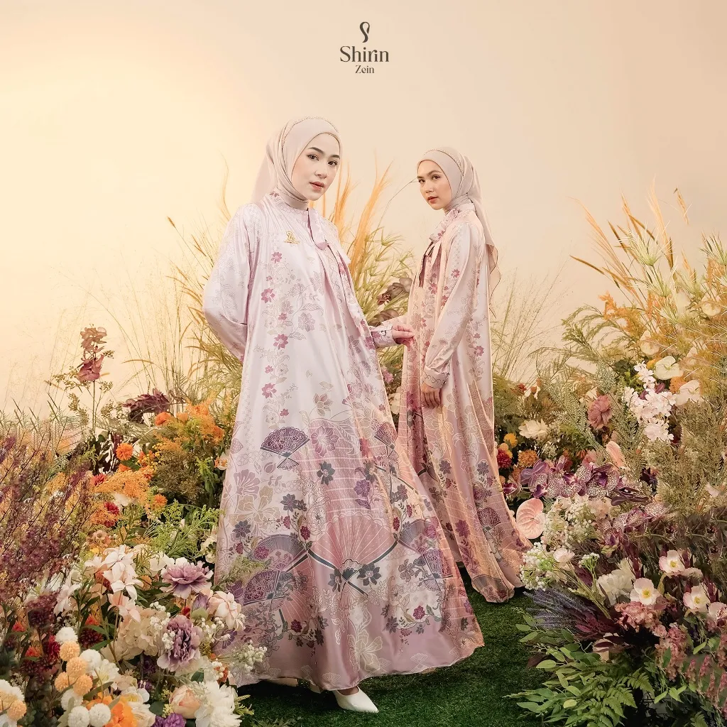 Shirinzein - Gamis Lebaran Mewah Elegan Bahan Armani Import Premium Series Pekalongan