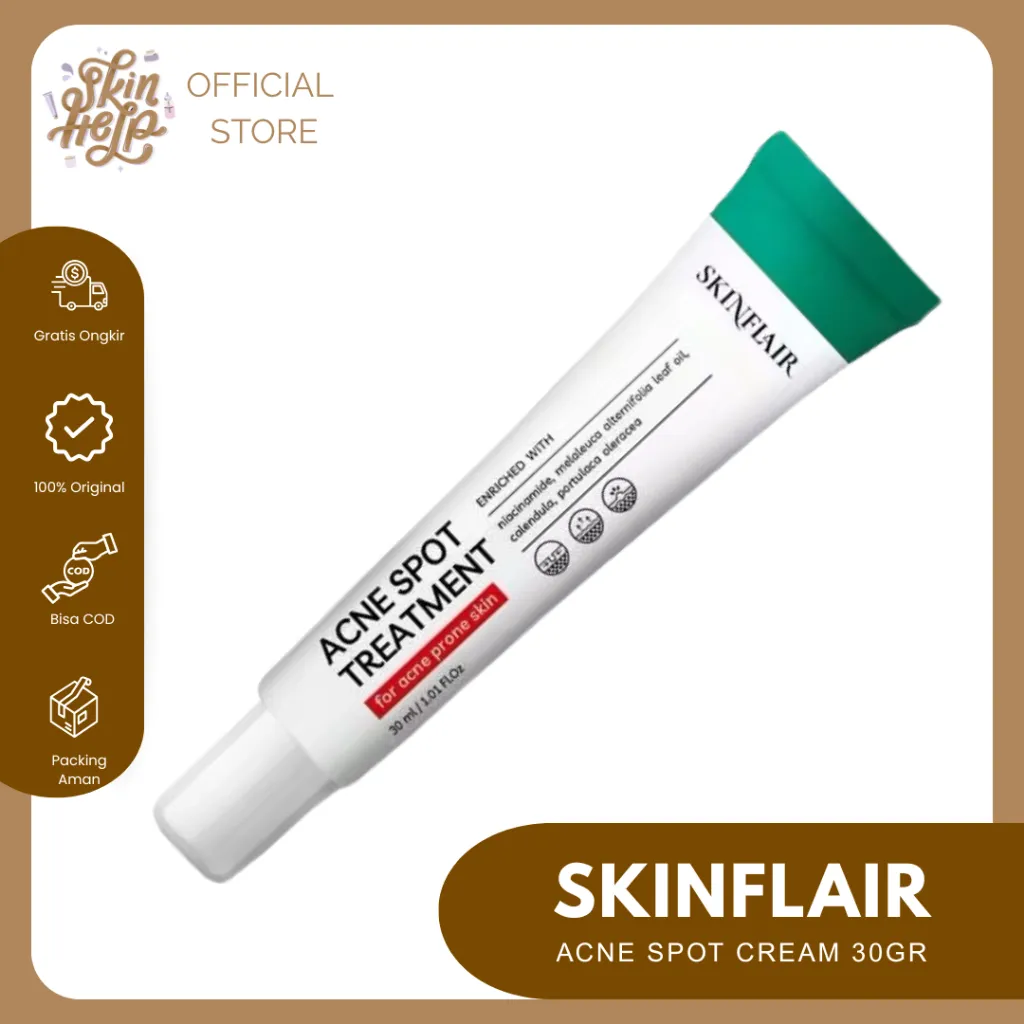 [READY STOK] ACNE SPOT TREATMENT BY SKINFLAIR isi 30gr