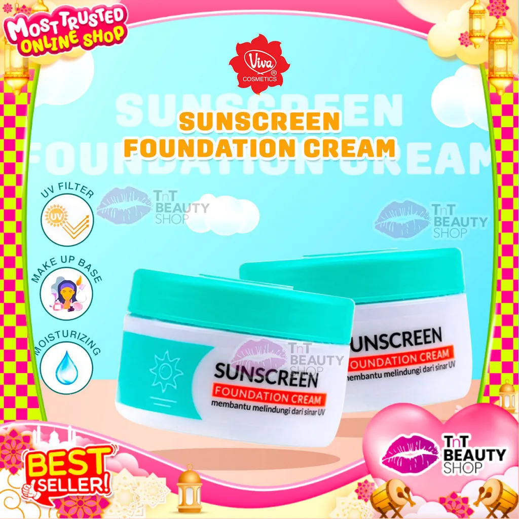 VIVA Sunscreen Foundation UV FILTER 22gr | Sun Screen TnT Beauty Shop