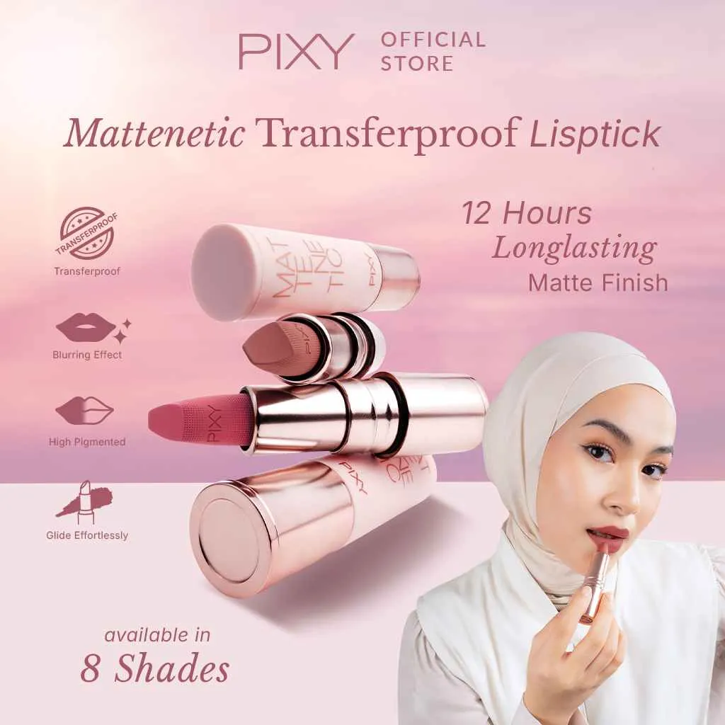 PIXY Mattenetic Transferproof Lipstick