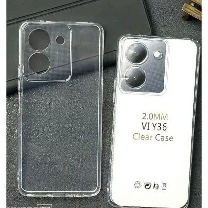 Case Bening For VIVO Y36 Y02S Y75 5G Y76 Y35 Y22 Y22S Y02 V27 V27E V23E V25/V25E V21 5G V21 4G T1 5G Y12S/Y20/Y20S Y51 2020 Y51A 2020 Y53S 4G Y12/Y15/Y17 Y91/Y93/Y95 Y91C/Y1S Softcase Anticrack - Softcase TPU - Case HP - Casing HP  - Case Transparant