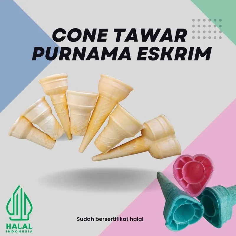 cone es krim harga per 100 pcs