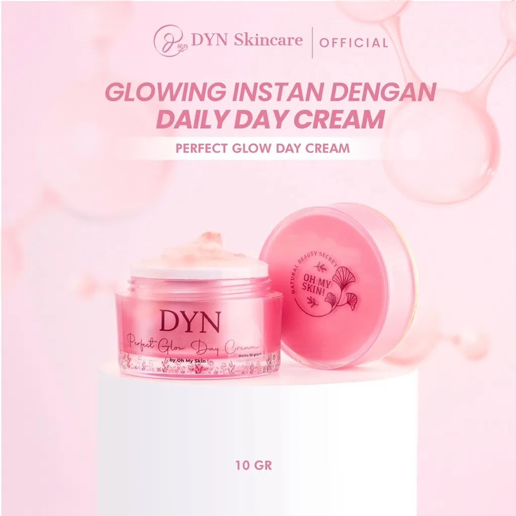 Oh My Skin! DYN Perfect Glow Day Cream | BB Cream | Day Cream SPF 35 | Krim Glowing