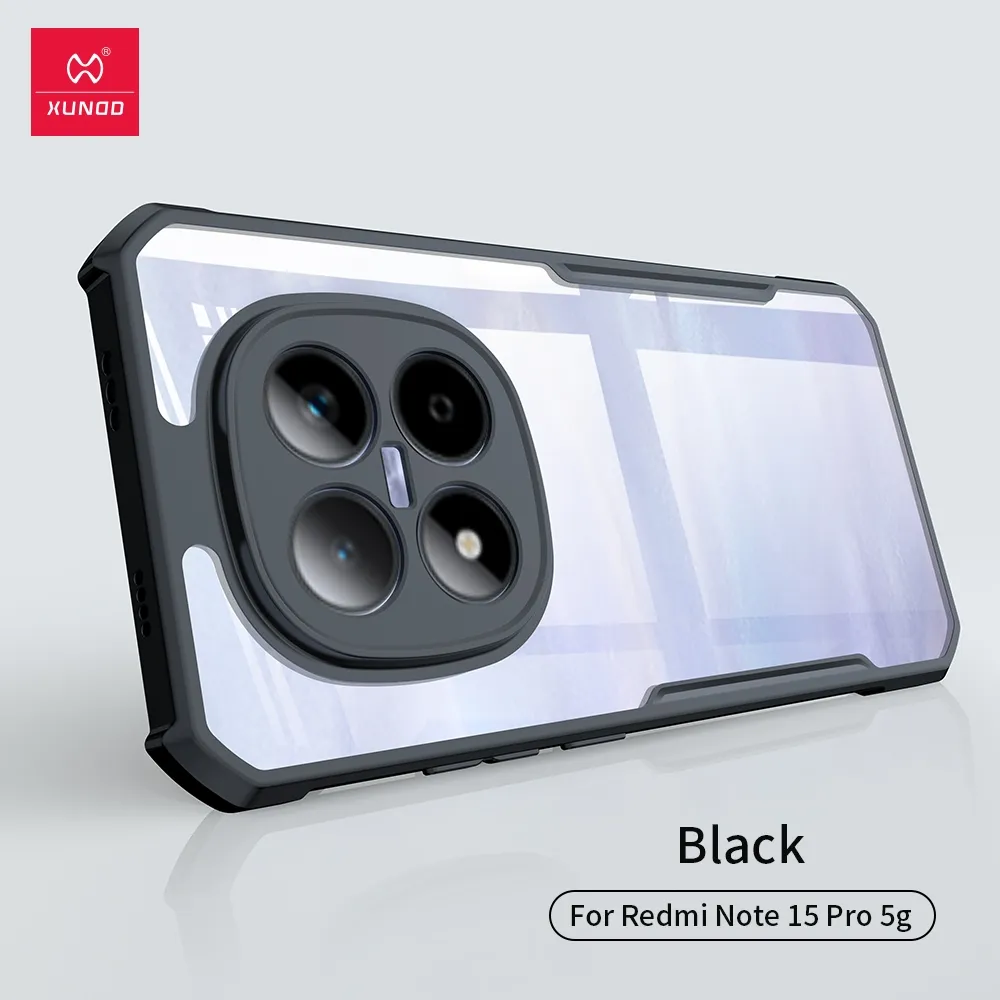 XUNDD Case Untuk Xiaomi Redmi Note 15 Pro 5G 6.83 inch Case Shockproof Slim Transparan Casing Belakang