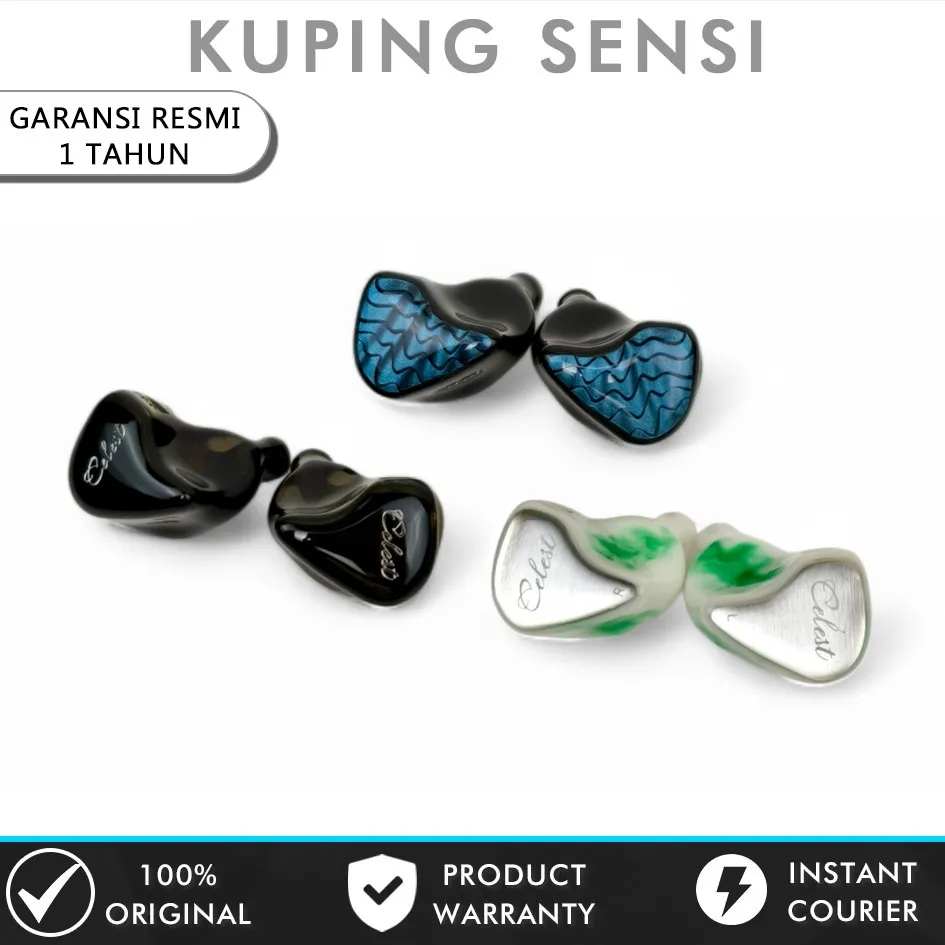 Kinera Celest Wyvern Black / Wyvern White / Wyvern Blue 10mm LCP Dynamic Driver IEM Earphone Kinera Wyvern Black / Kinera Wyvern White / Kinera Wyvern Blue