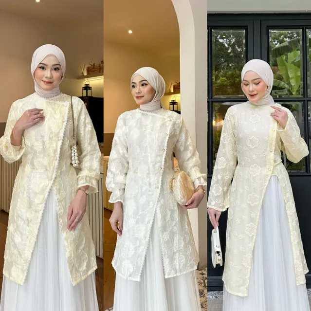 Fatunhijabs - Aleecia Outer Longtunik | NONFURING | HANYA OUTER SAJA