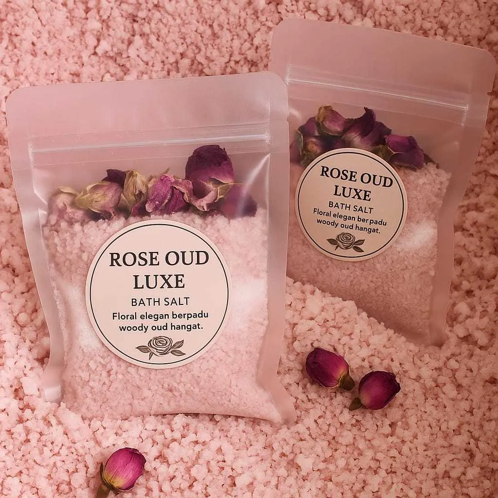 Garam Mandi Garam Mineral Bath Salt 100% Natural Garam Mandi Aroma Terapi Bath Salt/Spa Kaki