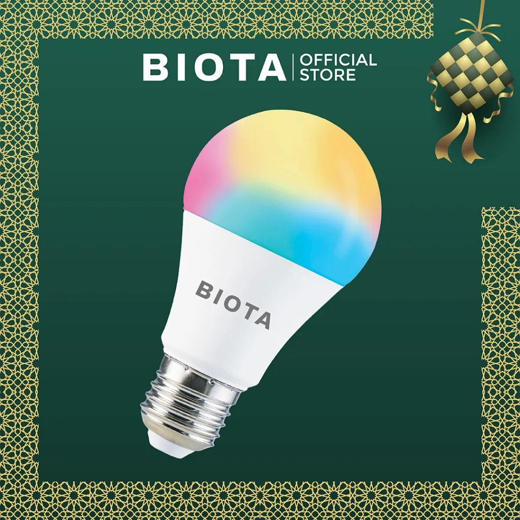 BIOTA Smart Light Bulb 9W / 14W RGBWW Wi-Fi IoT Home Automation