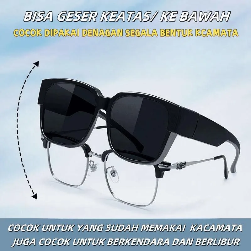 Kacamata Hitam Wanita Pria Optik Anti Sunglass Dengan Fashion Sunglasses Kacamata Hitam T37