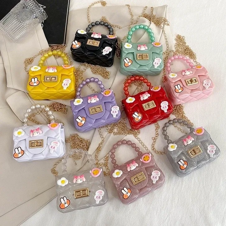 Tas Jelly Selempang 2 Model Dan Motif Berbeda Mini Kartu Karakter  PALMSHOP688