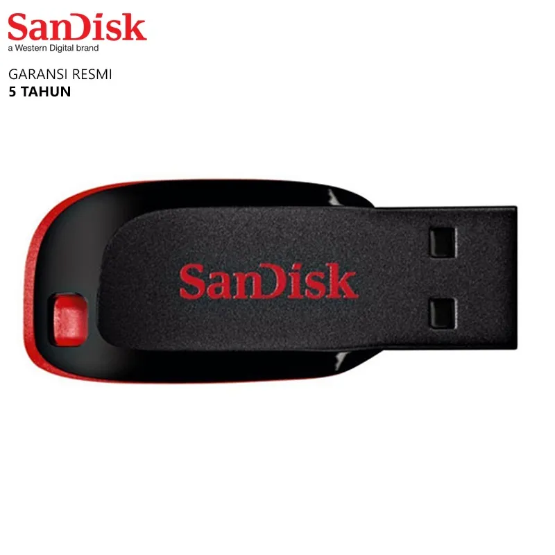 SanDisk Flashdisk Cruzer Blade CZ50 - 8GB 16GB 32GB 64GB 128GB