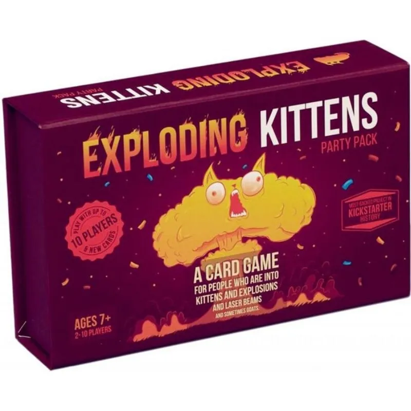 EXPLODING KITTENS PARTY PACK - CARDS GAME - BOARD GAME