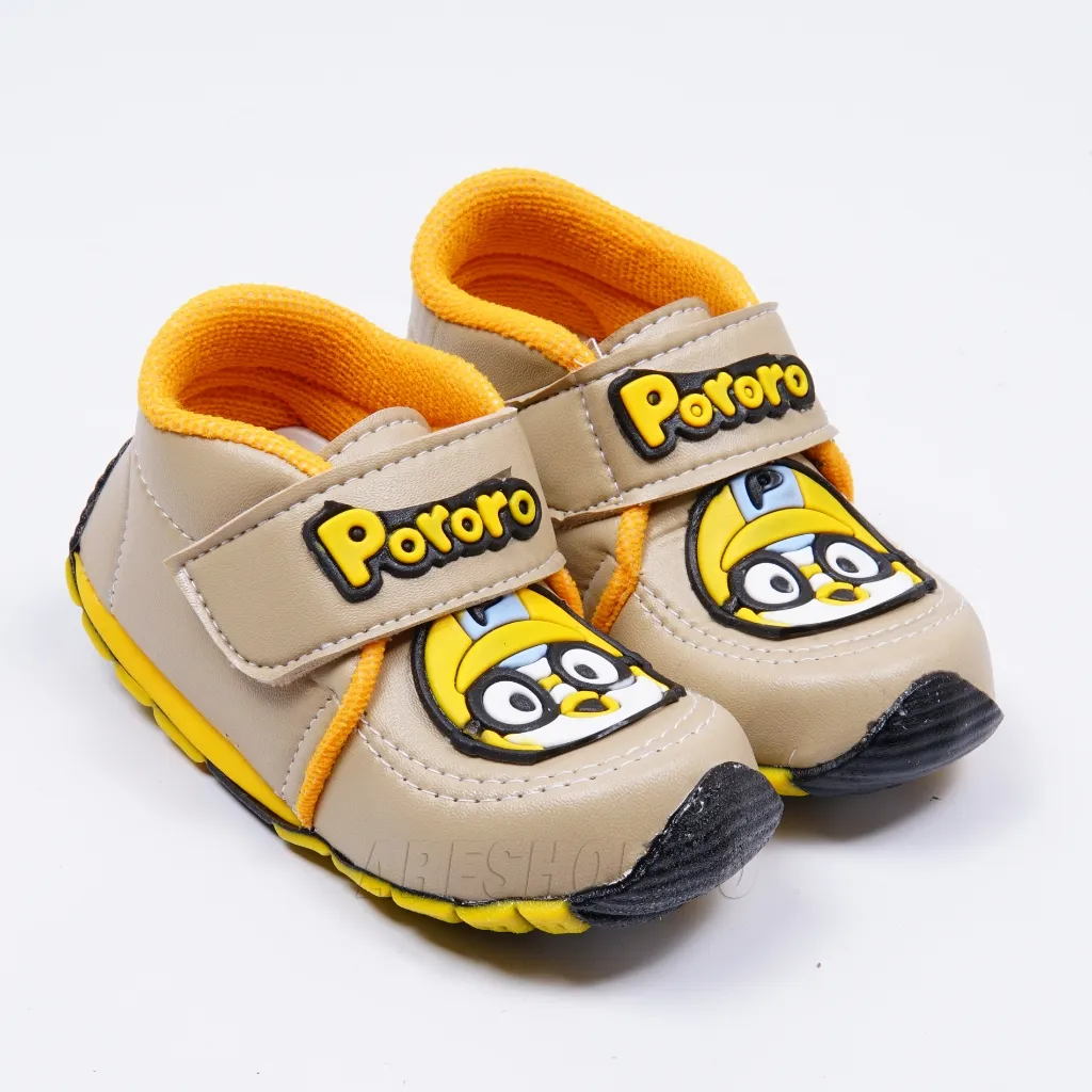 SEPATU ANAK BUNYI BAYI LAKI_LAKI PORORO USIA 1-3 TAHUN\SEPATU BALITA MURAH[BUNYI CIT_CIT]