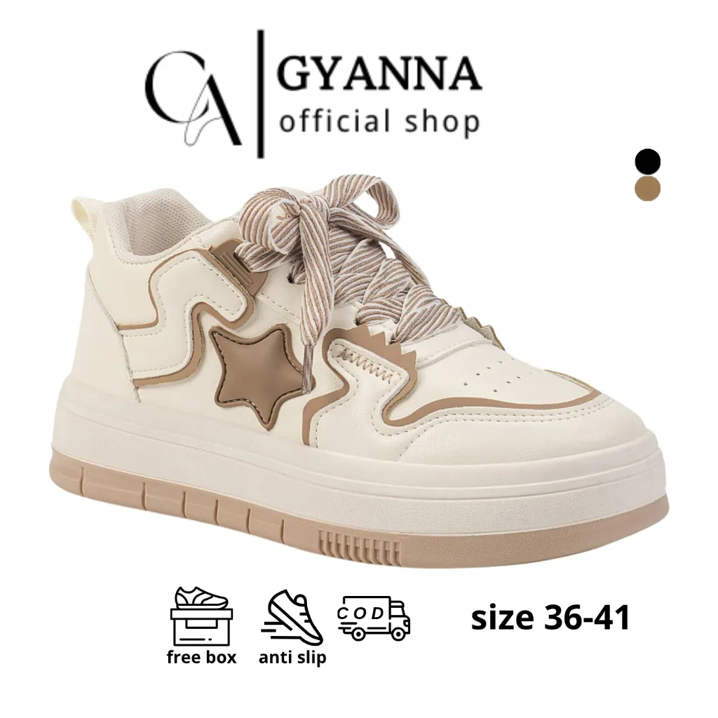 GYANNA SEPATU CANTIK WANITA KOREA IMPORT BEST QUALITY D3524