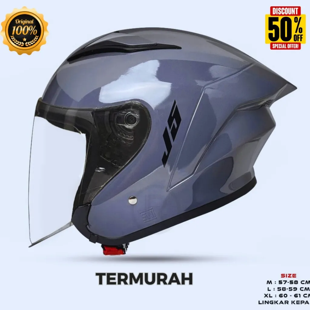 HELM j5 mla 100% ori acn mla   [termurah] helm sni keren berkualitas bisa untuk pria wanita