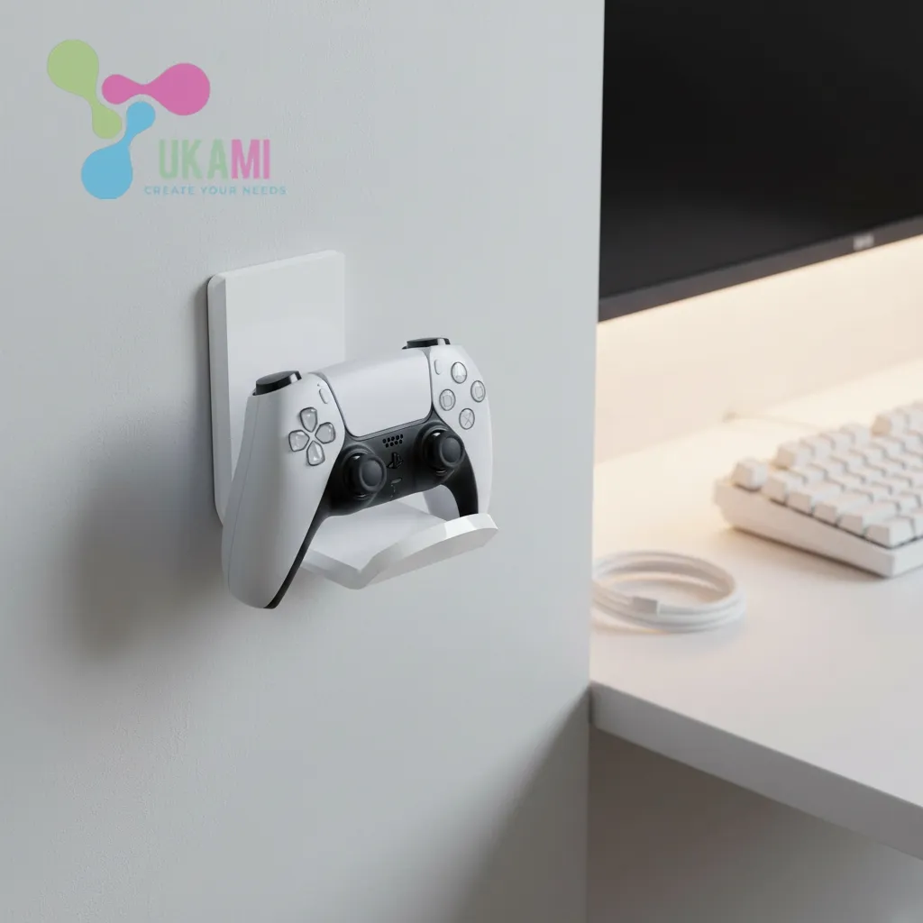 Stand Headphone Acrylic Wall Mount Holder Headset Stik PS Akrilik Gantung Dinding Multifungsi AS25