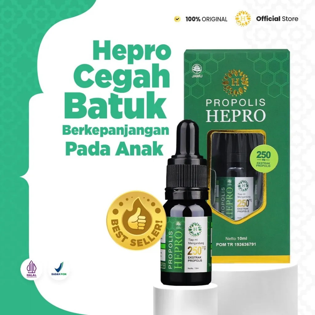 PROPOLIS HEPRO TRIGONA - Imun booster harian