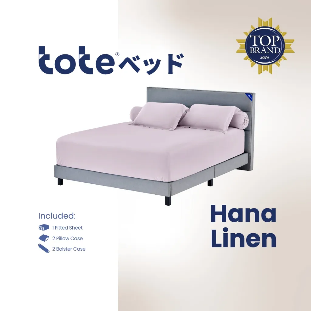 Tote Hana Linen | Sprei Aesthetic Katun Jepang
