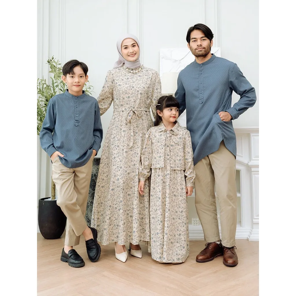 EXPAND SARIMBIT MOZZAYA |Baju Sarimbit Keluarga - Couple Ibu  Ayah Anak