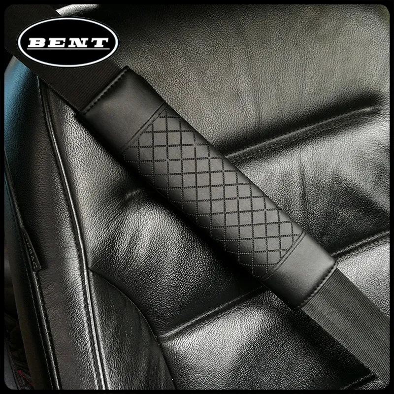 【2PCS】Cover Seat Belt Mobil / Sarung Sabuk Pengaman Bantalan Safety Kulit Mobil