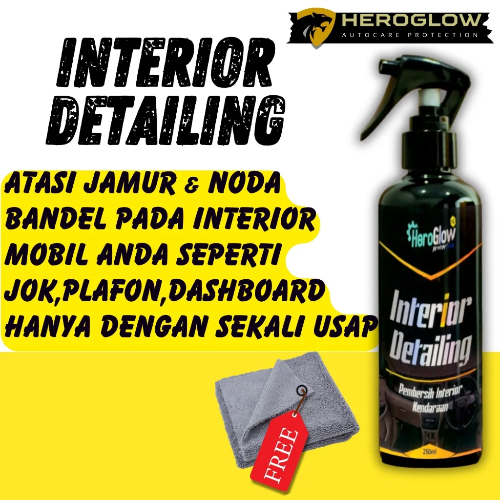 Pembersih Interior Dalam Untuk Jok Plafon Dashboard Mobil Interior Cleaner Mobil