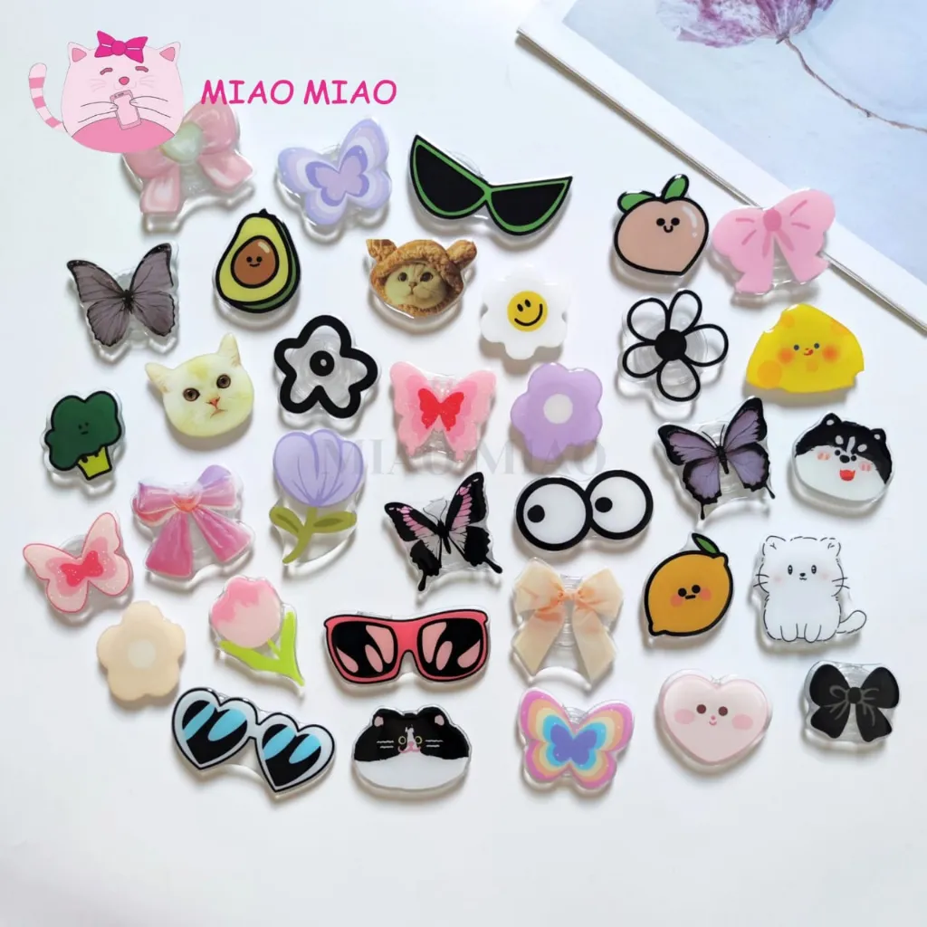 POPSOCKET AIR BAG MOTIF KARTUN KARAKTER LUCU / POPSOCKET KOREAN AESTHETIC STYLE / GRIPTOK HANDPONE /  PHONE HOLDER HP / POPSOCKET KARAKTER LUCU