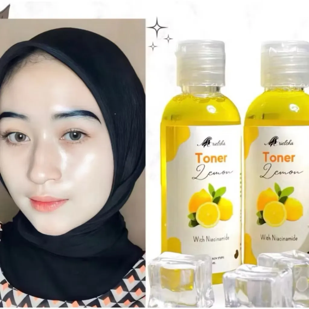 [ BPOM ] TONER PELICIN EXTRACT LEMON WAJAH GLOWING & CERAH