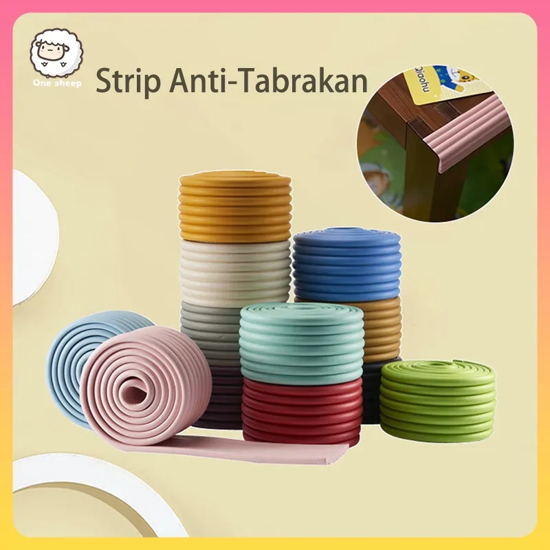 Pelindung Sudut Meja 2 Meter Siku 2M ROLL Baby Safety Protector Pengaman 2 M 2Meter Bayi Anak Ujung Kursi Lemari  JW31