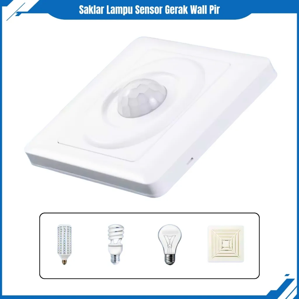 Saklar Lampu Dinding Sensor Gerak Wall Pir