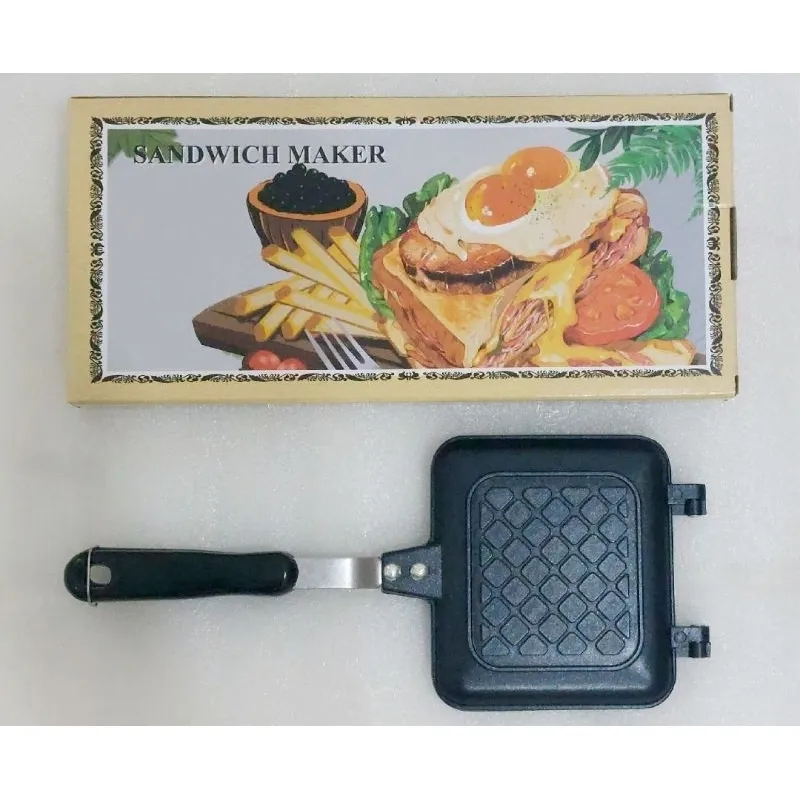 CETAKAN ROTI PANGGANG TOASTER PANGGANG SANDWICH PANINI MAKER
