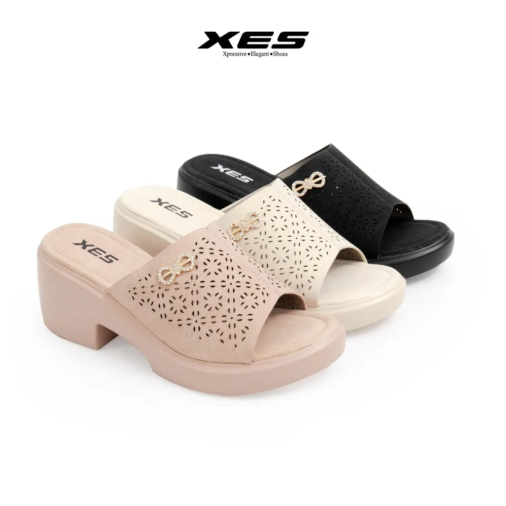 XES TIFFANY-748 Sandal Wedges Platform Wanita 7cm - Sandal Lebaran