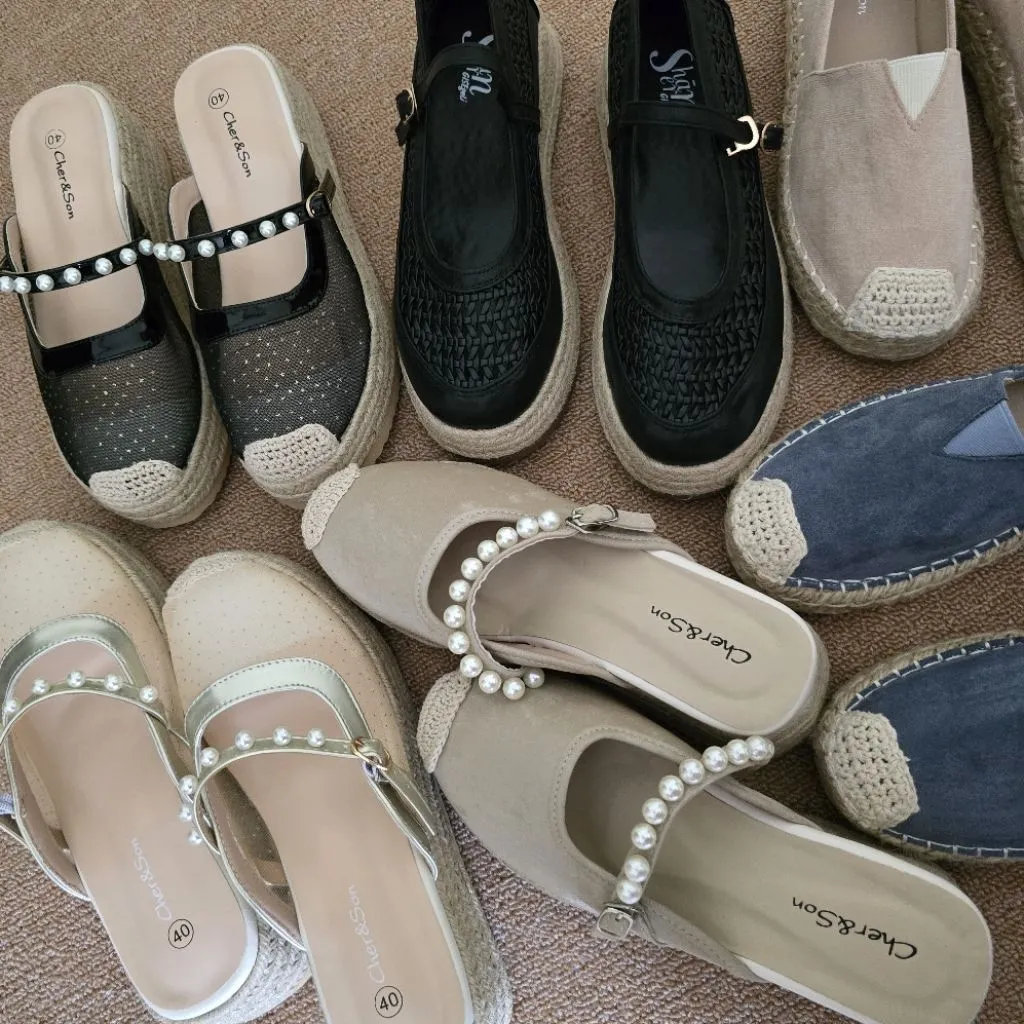 Cher&Son LOUIS ESPADRILLE PLATFORM Sepatu Wanita