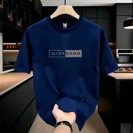 Kaos katun 100%  Baju Kaos Distro Lengan Pendek Gior Blok Motif Silver Premium Quality Kaos Cotton Combed 30s T-Shirt Kaos Unisex